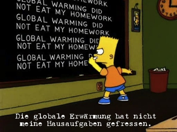 S18F16 - Die globale Erwärmung hat meine Hausaufgaben nicht gefressen