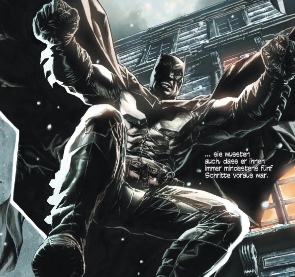 Die Fledermaus kommt geflogen.