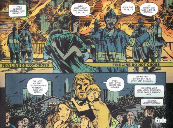 Manchmal helfen auch auch Spinnenkräfte nicht um alle zu retten.