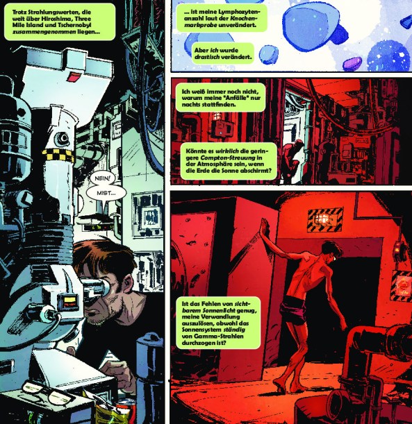 Kontrolliert und unter Aufsicht. Der Hulk bei Nacht ...