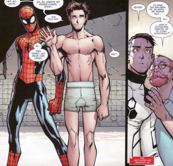Peter Parker und Spider-Man? Wie geht das? ;)