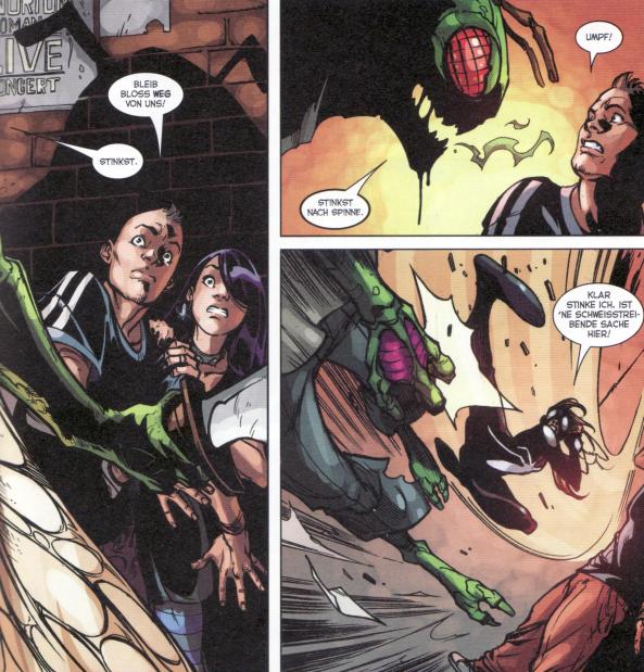 Das Wespenvolk versucht Unschuldige einzuschüchtern.