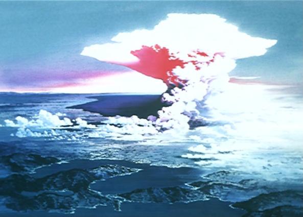 Nach der Detonation...