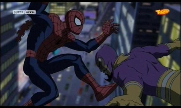 Ab und zu muss Spider-Man auch mal kräftig einstecken.