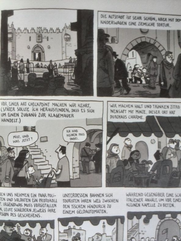 Checkpoints an der Klagemauer