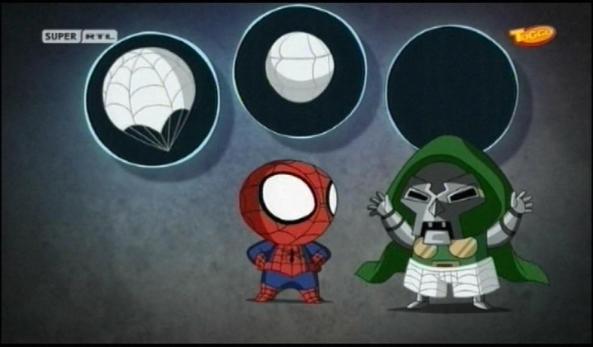 Das Erfindergenie Spider-Man.