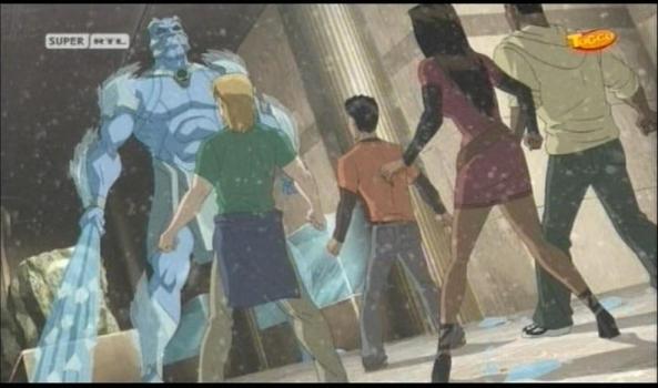 Ein gigantischer Eisriese mitten in New York.