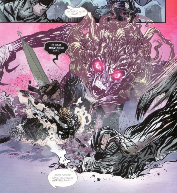 Und gegen seine geliebte Autumn, die hauntifiziert zurückkehrt. Irgendwie zumindest.