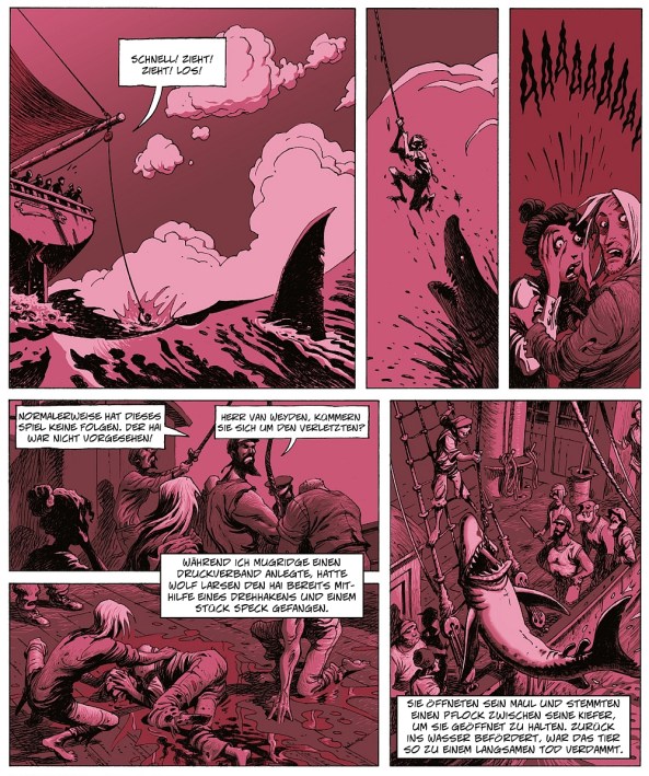 Diese Art von Abenteuer hatte Hump nicht erwartet.