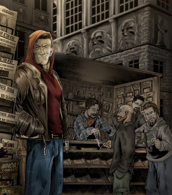 Eines der Easter Eggs. Wer alle Anspielungen findet, darf sie behalten. :D