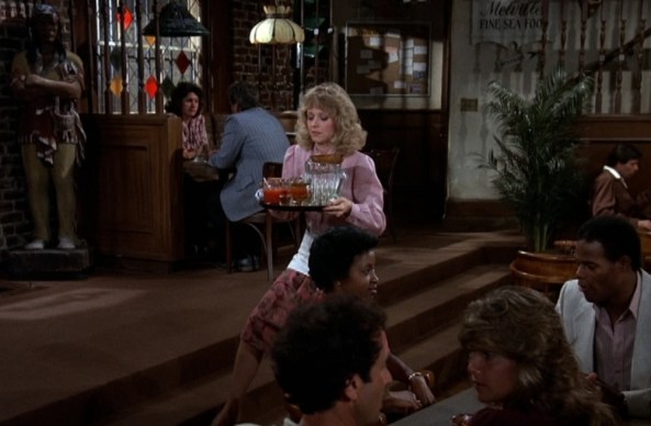 Die ersten zaghaften Schritte als Kellnerin.