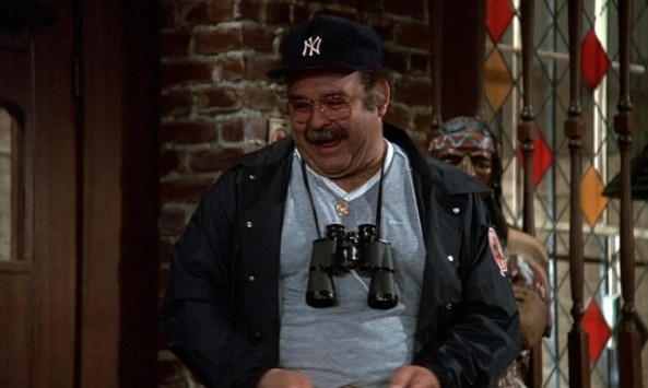 Fred ist ein echter Yankees -Fan.