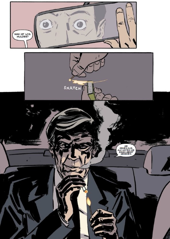 Auch hier. Ein Geist aus der Vergangenheit. Figuren, die nicht fehlen dürfen.