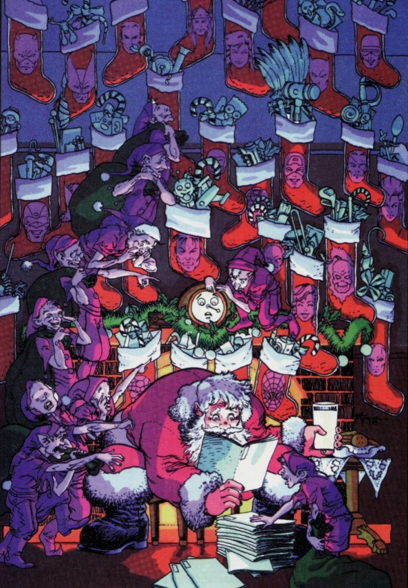 Selbst der Weihnachtsmann kommt von Marvel Comics nicht los.