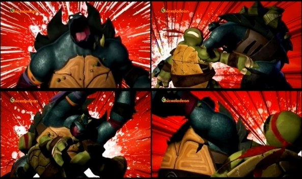 Rahpael muss ganz schön einstecken.