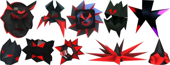 Eine kleine Übersicht der Gegner.