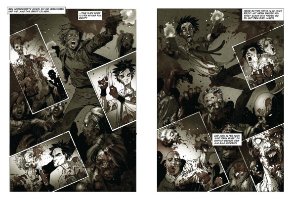 Die Seiten 5 und 6 aus "Die Toten"