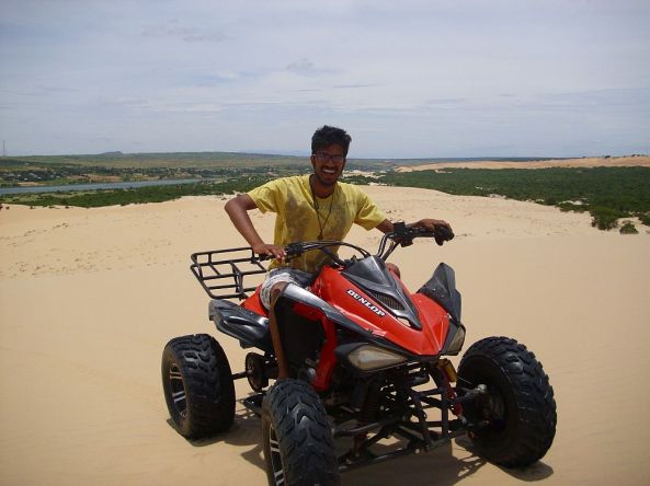 Quad fahren in Vietnam