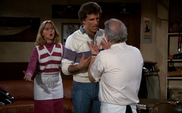 Coach hat soeben etwas Schlimmes über T-Bone erfahren und Sam und Diane versuchen ihm zu helfen, damit fertig zu werden.