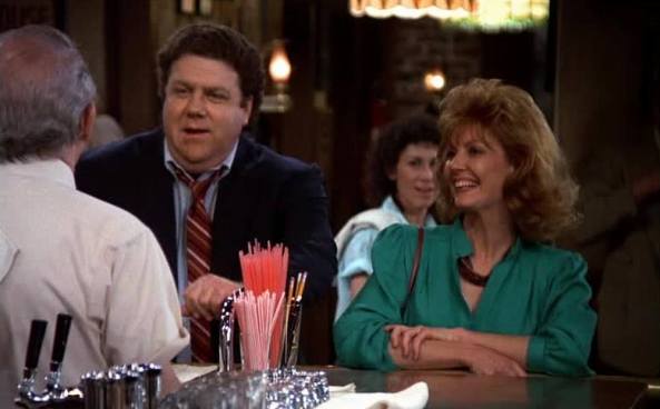 Norman mit seiner neuen Kundin Emily.