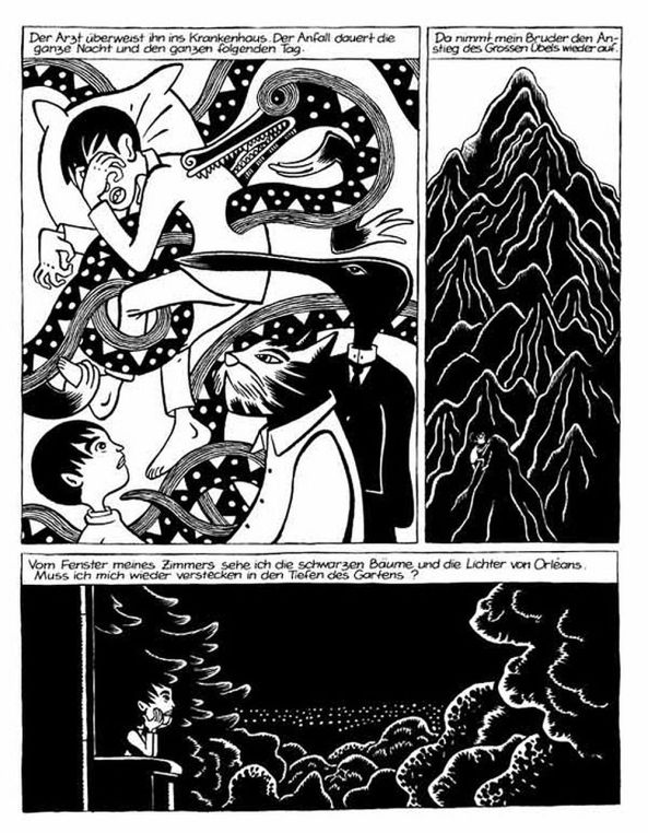 Der Anstieg des großen Übels.