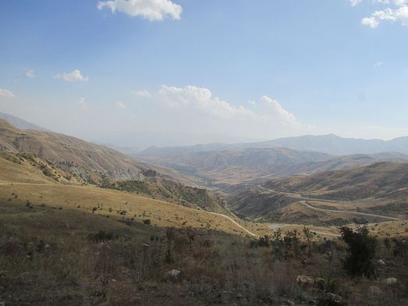 Die Aussicht vom Selim Pass