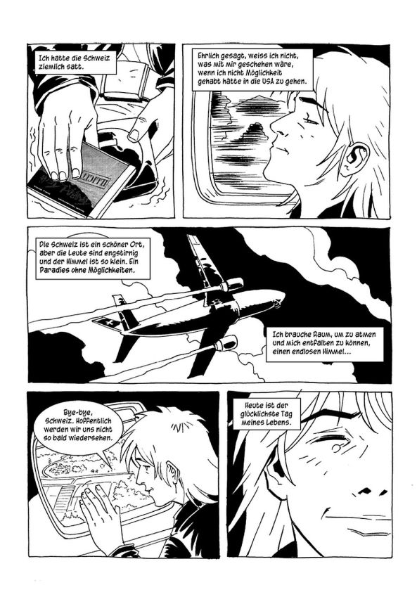 David verlässt die Schweiz