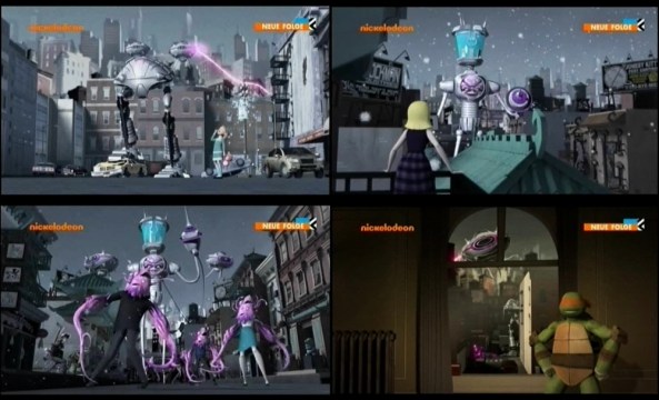 Die Invasion beginnt. Mikey findet das garnicht soooo schlimm.