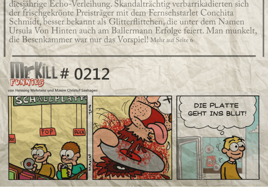 016Mr Kill Zeitungsfunny # 212