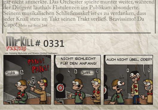 017Mr Kill Zeitungsfunny # 331