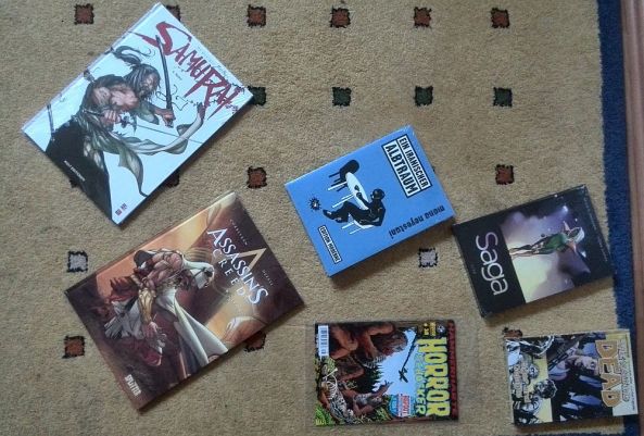 Meine Comiclieferung im Februar 2015