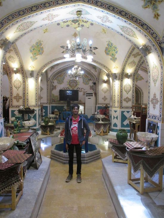 Essen in einem Hamam