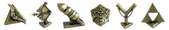 Die Spielfiguren von The Legend of Zelda Monopoly