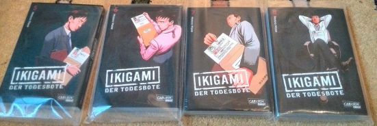 Ikigami Band 5 bis 8