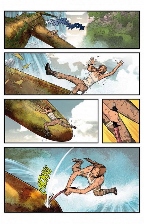 Lara Croft in Gefahr