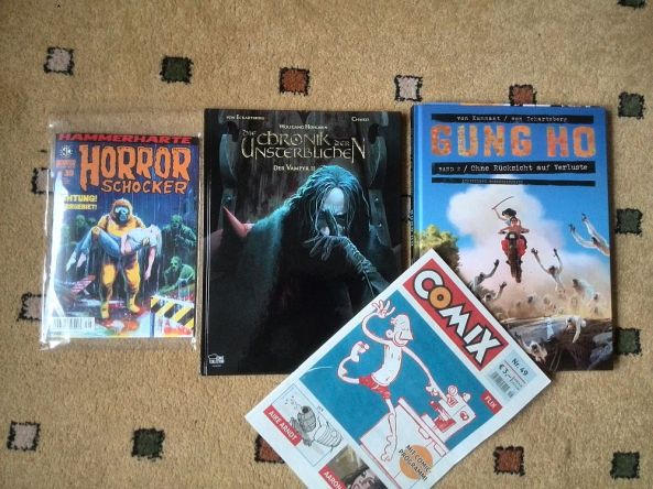 Meine Comic Lieferung im Juli 2015