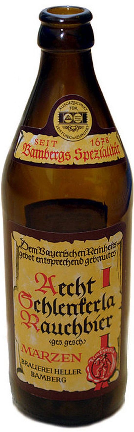 „Aecht schlenkerla rauchbier“ von Ras - Eigenes Werk. Lizenziert unter CC BY-SA 3.0 über Wikimedia Commons