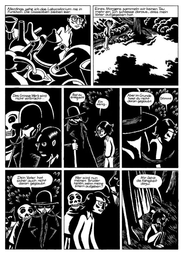 David B. und seine persönliche Schutzmauer im Gespräch.