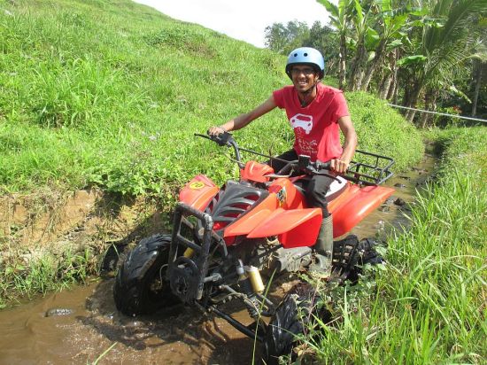Quad fahren macht Laune