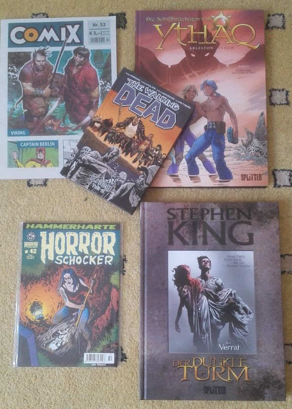 Meine Comic Bestellung im April 2016