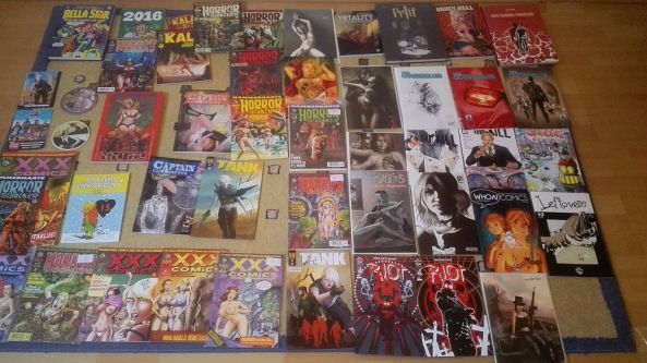 Meine signierten Comics in Erlangen 2016