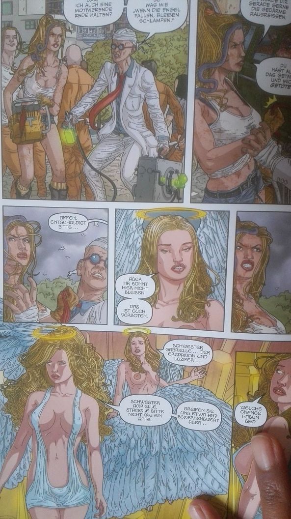 Die Engel sind da ...