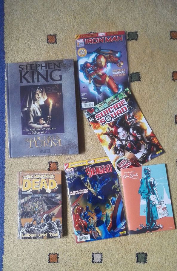 Dominiks Comic Lieferung im August 2016