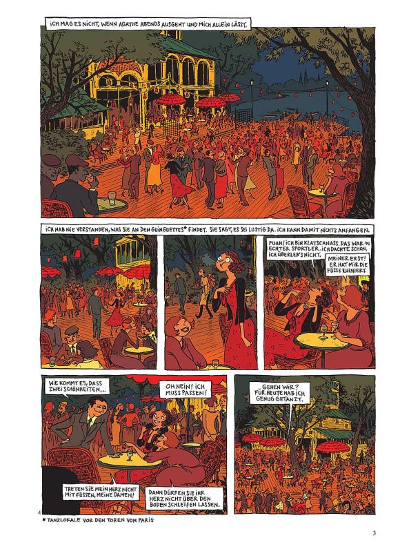 Am Abend ausgehen und Feiern.