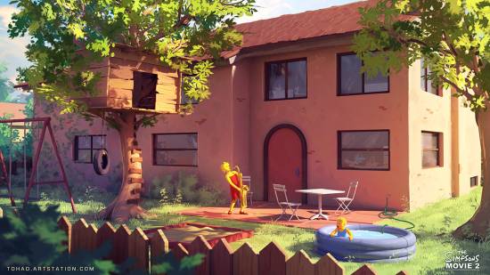 simpsonsgarden_by_tohad-d8nyqbd