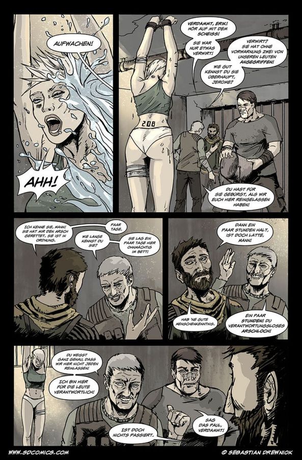 Tank Girl 208 wird verhört ...