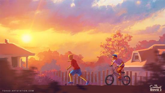 simpsonsunset_by_tohad-d8nyem0