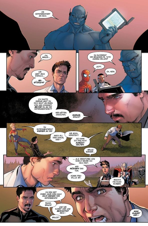 Bruce Banner wird festgenommen ...