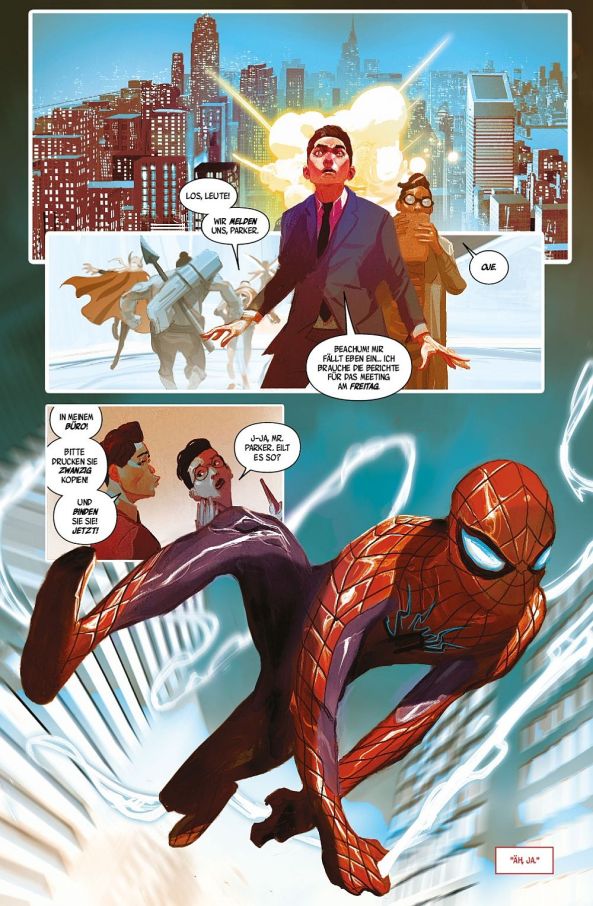 Spidey ist unterwegs