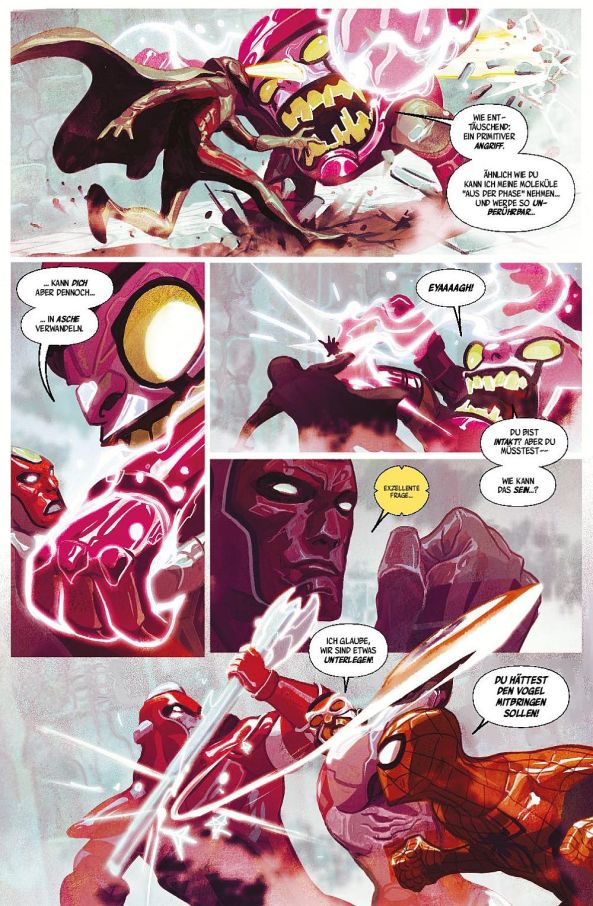 Die Avengers kämpfen gegen Kang.